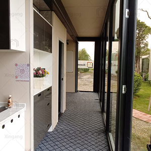 Durable Steel <strong>Structure</strong> Unique <strong>Design</strong> and Stylish Features Double Extension Prefab Steel House - Product Image 6