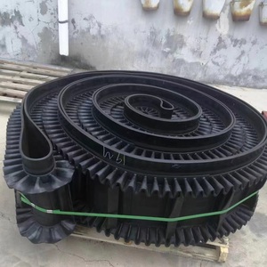 Large Side Rubber <strong>Angle</strong> Belts Heavy Rubber Sidewall <strong>Conveyor</strong> Belt - Product Image 2