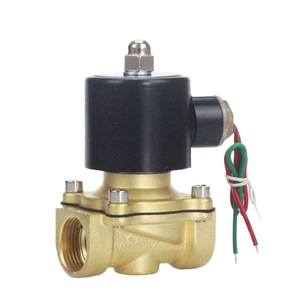 صمام تحكم كهربائي 2W160-1/2 من النحاس والفولاذ المقاوم للصدأ، 12 فولت و24 فولت، 1 بوصة، SS304، مغلق عادةً، للماء والغاز، 10 بار، OEM - Product Image 3