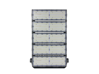 Aixuan IP65 Estadios deportivos Iluminación de inundación 100W 200W 300W 400W 500W Proyecto de foco industrial Luz de inundación modular LED para exteriores