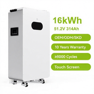 5kWh 10kWh 15kWh 51.2V 100Ah 200Ah LiFePO4 Solar Battery Home Energy Storage Hybrid <b>Grid</b> - Product Image 1