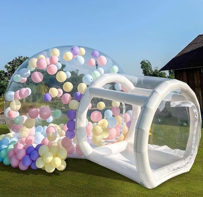 Clear bubble house