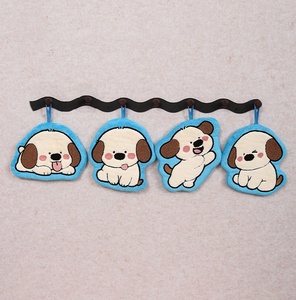 Toalla de Mano de Microfibra con Diseño de Animales, de Terciopelo Coral, Bordada, Gruesa, Absorbente, Colgante, <span class=keywords><strong>para</strong></span> Niños, Regalo <span class=keywords><strong>para</strong></span> Baño - Product Image 1