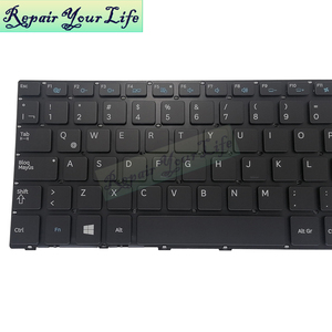 Ban đầu La Latin SP Tây Ban Nha Backlit bàn phím máy tính xách tay cho <span class=keywords><strong>Samsung</strong></span> NP730U3E 740u3e np740u3e np730u4 bàn phím mới thay thế màu đen - Product Image 2
