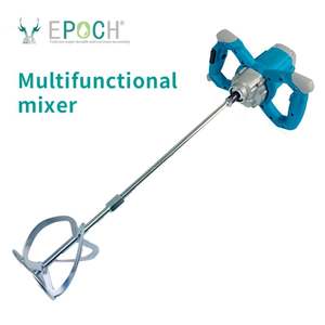 Mezcladora de Cemento y Mortero Eléctrica Portátil Longxi LXF040 Industrial DIY de 2800W con Motor de 6 Velocidades y Paleta de Acero, 3 Años de Garantía - Product Image 1