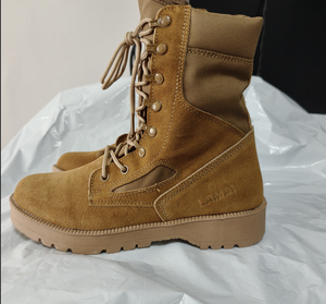 Botas de Desierto DFT0115 Ligeras, Zapatos de Combate Color Caqui Marrón Coyote, Botas de Desierto LAMAI, Zapatos de Gamuza para Entrenamiento, Zapatos para Hombre - Product Image 2