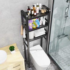Factory Direct Stainless Steel Rack Toilet Cabinet Shelving Kitchen <strong>Washing</strong> <strong>Machine</strong> Rack Bathroom Space-saving <strong>Shelf</strong> - Product Image 2