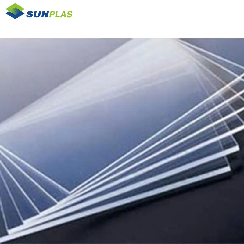 Plastic Sheet 3mm Wholesale Customized Plastic 3mm Frosted False Ceiling Cast Transparent Abs Capped Acrylic Sheet