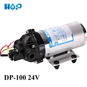 HOP 100PSI迷你高流量高压电动隔膜泵农用12v 24 v直流水泵