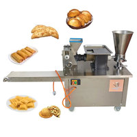 Machine d'emballage automatique motorisée Honglun en acier inoxydable pour raviolis, samosas et empanadas, qualité alimentaire, 100 % haute performance pour restaurants