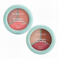Vegan High Pigment Personnalisé Votre Propre Marque Poudre Pressée Contouring Visage Marque Privée Palette de Bronzer Palette de Maquillage