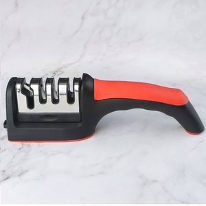 <b>Knife</b> Sharpener Wholesale Household Multifunctional Three-Stage <b>Knife</b> Sharpener Quick Ceramic <b>Knife</b> Sharpener - Product Image 1
