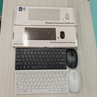 Ensemble clavier et souris sans fil USB 2.4G - Kit tout-en-un ultra fin et portable pour le jeu et le bureau