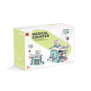 Nouvel ensemble de jouets éducatifs pour enfants : jeu d'imitation de <span class=keywords><strong>docteur</strong></span>, accessoires médicaux d'hôpital, simulation familiale pour enfants - Product Image 3