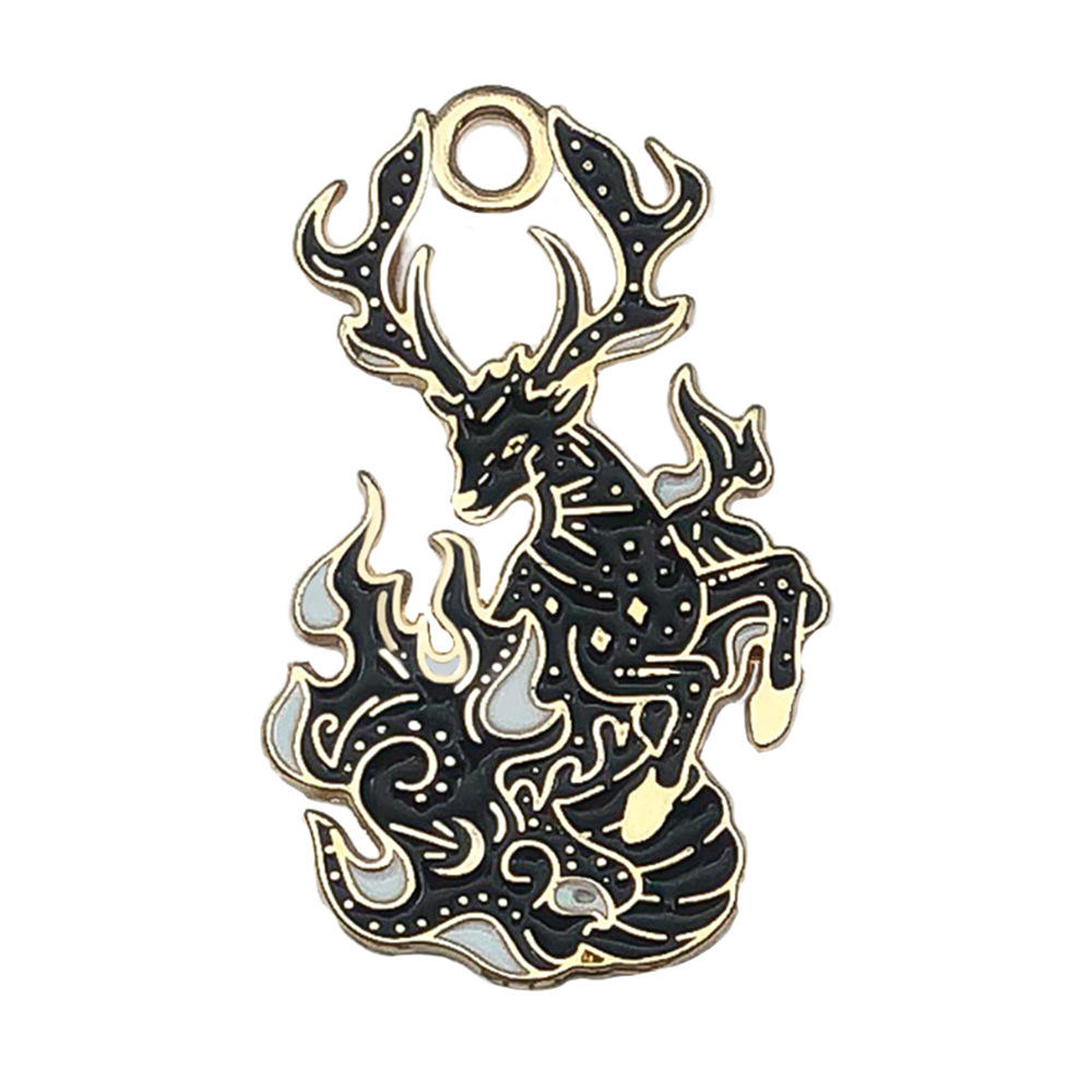 1 cloud fairy deer 28x18mm-1.9g-19346