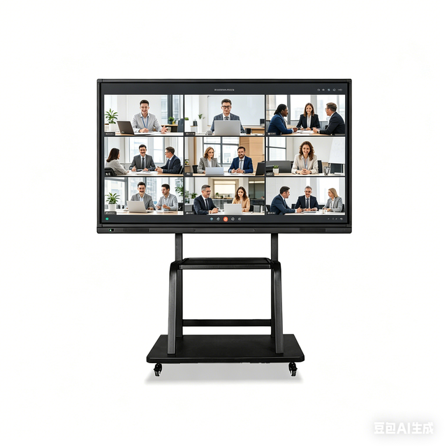 86-inch Office Smart Interactive Whiteboard Multi Point Touch Digital Electronic Board With Wireless Projection
