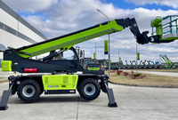 Chariot télescopique rotatif ZTH4525R à 360 degrés, chariot élévateur télescopique, plateforme de travail, prix compétitif