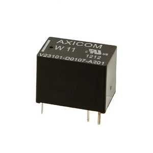 V23101D 107A201 RELAIS À USAGE GÉNÉRAL SPDT 1,25A 24V Spécialement conçu pour les relais de signalisation, relais jusqu'à 2 ampères - Product Image 1