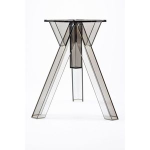 Modelo de Base de hombrecito ahumado de policarbonato transparente para tops de 120 cm, accesorios de decoración de mesa, diseño innovador - Product Image 5