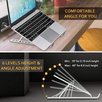 Support métallique pliable N3 pour ordinateur portable, réglable en hauteur