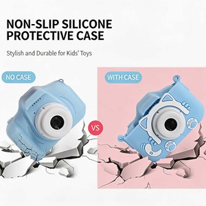Kidiway Kids <b>Digital</b> <b>Camera</b> 2.0" Screen HD <b>Video</b> Cat Design Plastic Body One Click Photography - Product Image 6