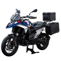 Bagages de moto pour R1300GS, boîte à bagages arrière à trois compartiments en alliage d'aluminium à dégagement rapide pour les voyages et les trajets quotidiens
