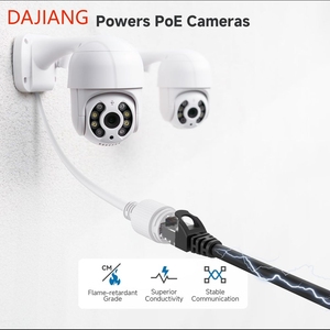 DAJIANG Câble Ethernet LAN personnalisé OEM Cat7 Rj45 Cordon de raccordement réseau Veste en PVC Cuivre pur RJ 45 Cat 8 Cat 6 Cat 7 Ordinateur - Product Image 3