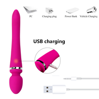 Échantillon Gratuit - Vibrateur Baguette Sexuelle Rotatif à 360 Degrés pour Femme - Vibrateur Flexible Radial