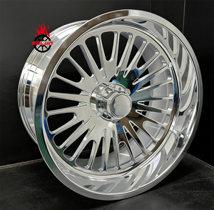ล้อฟอร์จขอบลึกแบบลอยตัว รุ่น 6061-T6 ขนาด 24x12 24x14 26x14 26x16 นิ้ว 8x170 สำหรับรถ F250 F350 F450 - Product Image 4