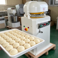 Équipement de boulangerie durable, machine automatique de division et de façonnage de pâte pour la fabrication de boules de pâte pour biscuits, pain, croissants, pains à hamburger
