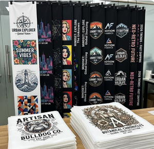 Autocollants de transfert thermique DTF artistiques personnalisés, film PET de qualité A pour t-shirts, impressions graphiques haute résolution - Product Image 2