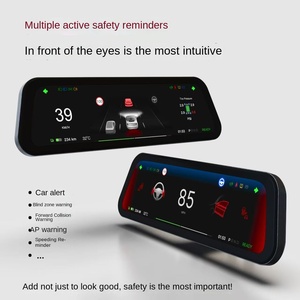 Intelligent 9.66-Inch IPS <strong>Car</strong> <strong>Monitor</strong> CarPlay Android Auto Rear <strong>Seat</strong> Entertainment for Tesla Model 3 2021-2025 Gaming TV - Product Image 6