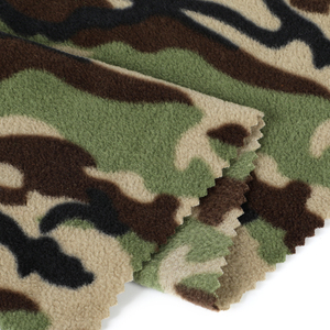 100% Polyester Mùa Thu Mùa Đông Vải Ánh Sáng Trọng Lượng Cực <span class=keywords><strong>Fleece</strong></span> In Đan Cho Áo Vải - Product Image 2