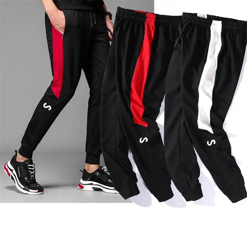 2019 Fashion Groothandel Custom Track Jogging Broek Slim Fit Gym Mens Jogger Broek Joggingbroek