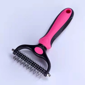 Pet Detangling Comb Stainless Steel Double Sided For Dog And <b>Cat</b> Grooming Hair Removal Tool - Product Image 4