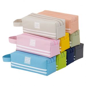 Big Capacity Pencil Case Multicolored Pencil <b>Bag</b> Portable Two Pockets Custom Printing for Kids Student <b>School</b> Office Supplies - Product Image 1
