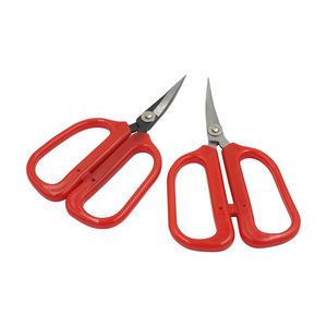 Embroidery Scissors Stainless Steel Blades <b>Plastic</b> Handles For Tailoring And Leather Trimming - Product Image 2