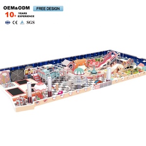 Centro de Juegos Comercial para Niños Pequeños, Parque de Diversiones Infantil Grande Personalizado, Casa de Juegos Suave, Equipo de Juegos Interior para Niños - Product Image 2