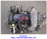 Moteur diesel d'origine japonaise 5L 3.0L 2L 3L pour Toyota Hilux