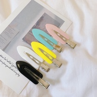 Koreanische Art 4 teile/satz Candy Color Haars pange Nahtloses Make-up Haar Styling Pony Haarnadel Haar Freundliche Ente Clip Haar Zubehör