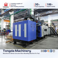 Machine de soufflage par extrusion de bidons en plastique de 50 L pour liquides chimiques, machine de fabrication de bidons en PEHD, usine