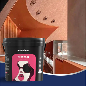 Pintura de Pared Artística Resistente a los Arañazos Qihang, Revestimiento Líquido de Emulsión con Textura de Gamuza de Lujo para Hoteles y Salas de Exhibición - Product Image 6