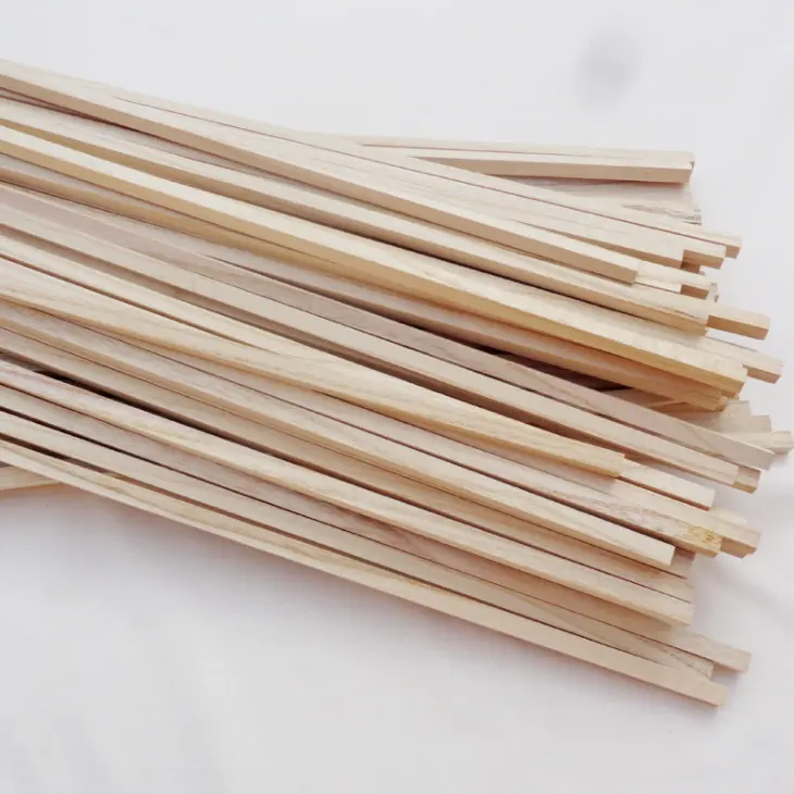 Gỗ Thủ Công Paulownia Vật Liệu Gỗ Vòng Gỗ Craft Sticks Cho DIY