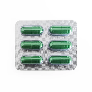 Green Male Performance Capsules Dietary Fiber Herbal Formula Energy Support <b>6</b> Capsules Blister Pack - Product Image 3