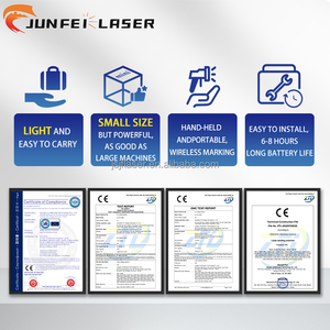 Machine de marquage laser de bureau compacte JUNFEI 5W, modèle séparé 20W 30W 60W pour plaque métallique et acier inoxydable, graveur laser - Product Image 3