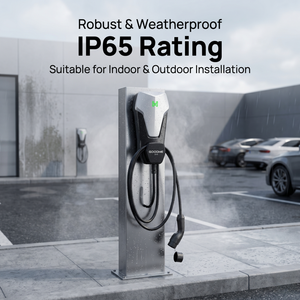 Chargeur universel GoodWe série HCA pour véhicules électriques Type 2 Type 1 GBT 7kW 11kW 22kW Station de recharge intelligente avec stockage solaire Global - Product Image 2