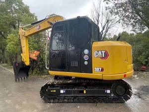 รถขุดขนาดเล็ก Caterpillar 307E มือสอง น้ำหนัก 7 ตัน แบบตีนตะขาบ พร้อมเครื่องยนต์ เกียร์ ปั๊มไฮดรอลิก Denison ยี่ห้อญี่ปุ่น - Product Image 2