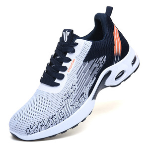 Scarpe da ginnastica da uomo transfrontaliere con punta rinforzata, suola in PVC morbido ammortizzante, sportive casual con chiusura <span class=keywords><strong>a</strong></span> lacci, traspiranti e ammortizzanti per la primavera - Product Image 5