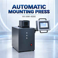 Machine de préparation d'échantillons de laboratoire avec température et pression réglables, presse de montage à chaud entièrement automatique