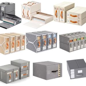 Hot Sales <b>Bed</b> <b>Sheet</b> Organizers Folding Storage Box Wardrobe Organizing Wonder - Product Image 4